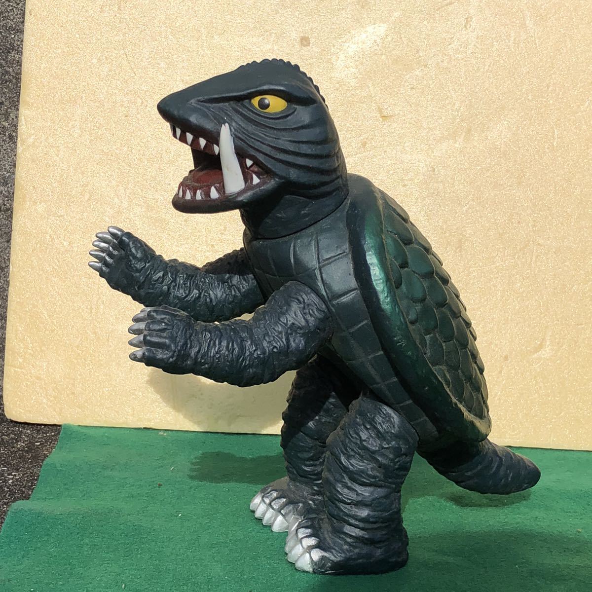 ガメラ ソフビ マーミット マルサン 怪獣 M1号 : 検 ミドルソフビ 人形 