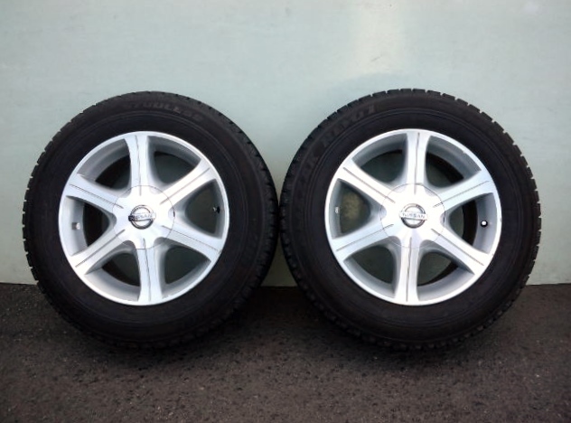 CIMAシーマ純正アルミ 215/65R16バリ山スタッドレスブリヂストン