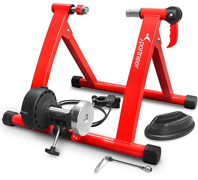 新中古品 Sportneer 自転車トレーニング サイクルトレーナー 6段階