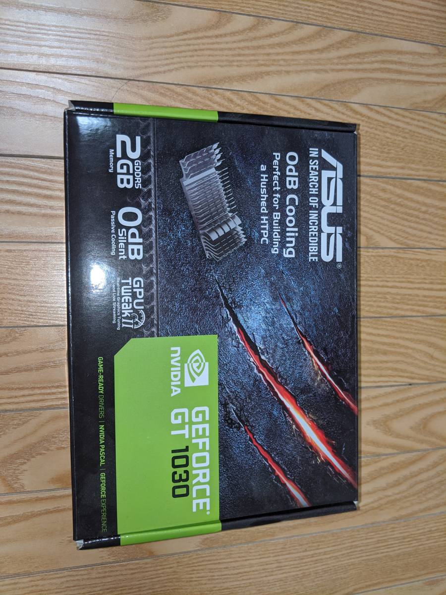 ASUS NVIDIA GT1030搭載ビデオカード GT1030-SL-2G-BRK ロー