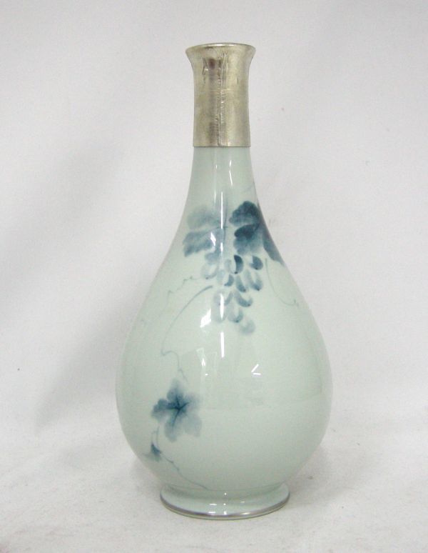 1円～ 酒 ESTATE MANNS Semillon エステート万寿 セミヨン 1971 貴腐吟醸 ワイン 陶器ボトル 720ml 14% 未開栓 箱付 KKK855