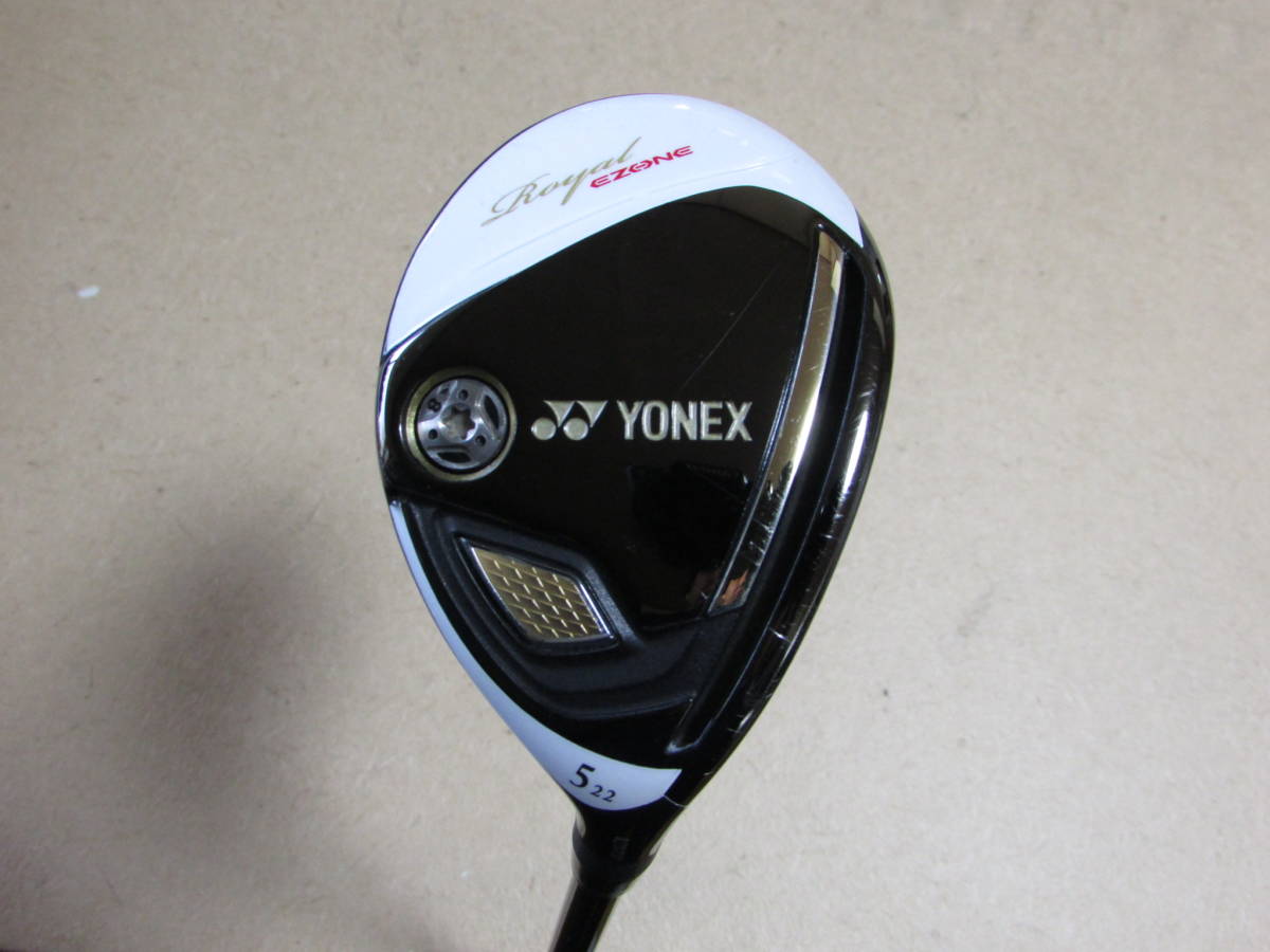 人気，低価 YONEX ヨネックス Royal EZONE 2019 #5 22&deg; Royal EZONE 専用シャフト R ロイヤル イーゾーン 2019(ユーティリティ)｜売買されたオークション情報、yahooの商品情報をアーカイブ公開 - オークファン 男性右きき用