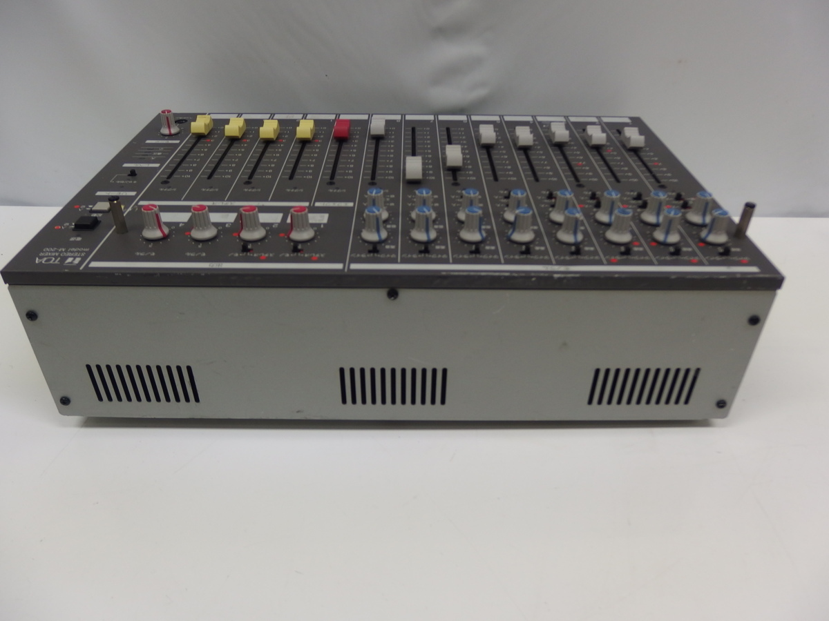 ク531 TOA 業務用ミキサー M-200 ステレオミキサー 中古【ヤマト運輸