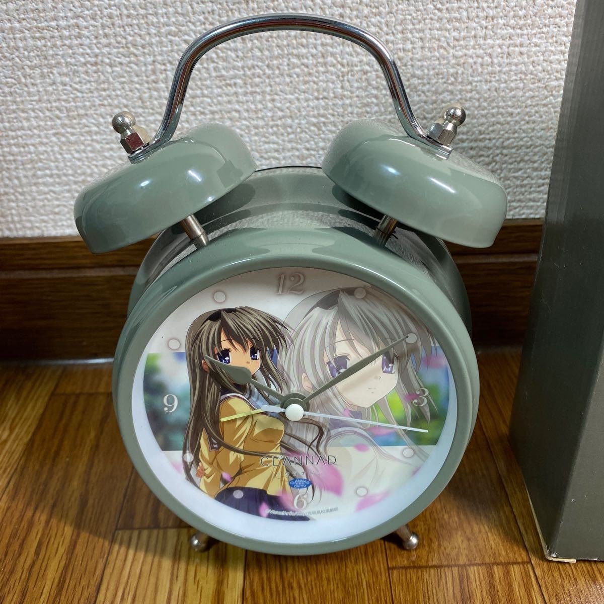 音声入り目覚まし時計 CLANNAD 坂上智代 クラナド 開封品渚＆杏＆智代