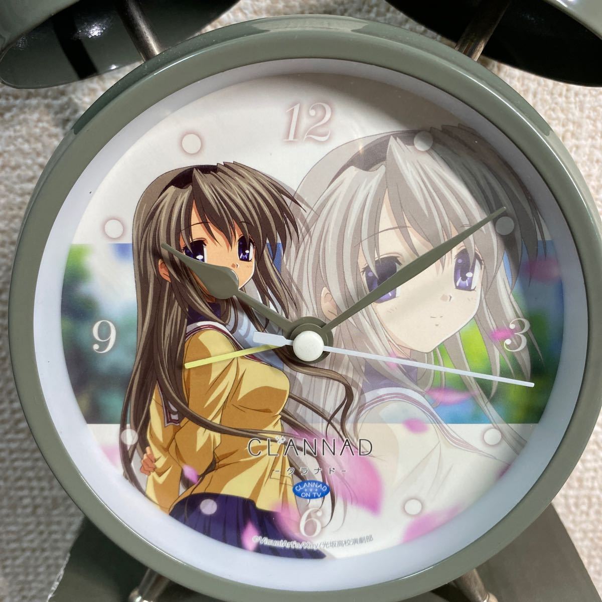 音声入り目覚まし時計 CLANNAD 坂上智代 クラナド 開封品渚＆杏＆智代