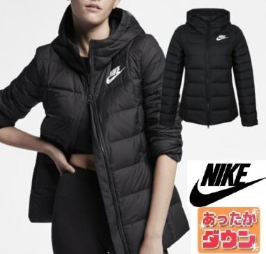 大得価，格安 定価17600円 ナイキ レディース ダウン フィル フーディ 黒 ダウン ジャケット NIKE DOWN スポーツ アウトドア AJ424-010 Lサイズ(ダウン)｜売買されたオークション情報、yahooの商品情報をアーカイ ダウン
