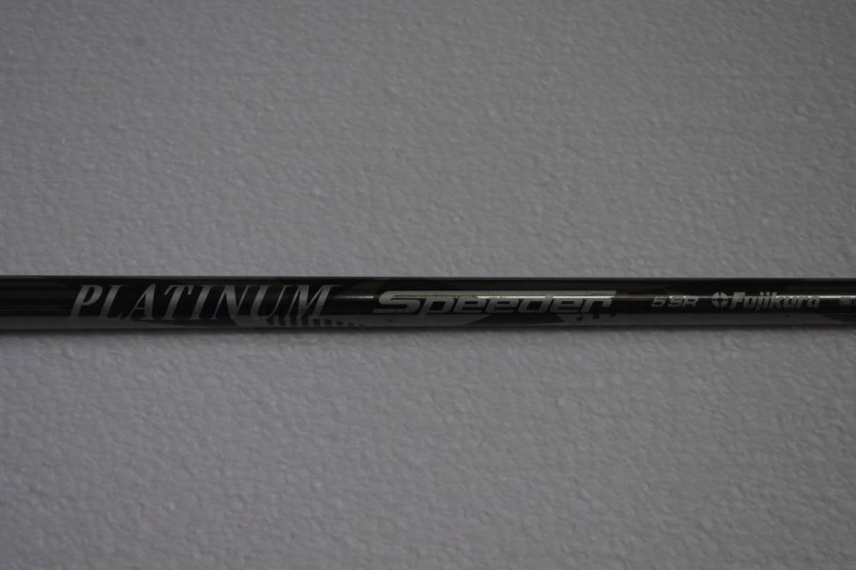 フジクラ Speeder PLATINUM SPEEDER 5SRシャフト PINGスリーブ付き｜Yahoo Platinum 中古シャフト 0 Fujikura 5SR タイトリスト ニューカラー ダイヤモンドスピーダー ドライバー用 タイトリスト用スリーブ付きシャフト｜フジクラ（Ventus、NX）