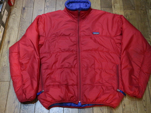 得価，高品質 98s USA製 patagonia ファイヤーボール ジャケット L レッド ブルー パタゴニア ダウンジャケット(Lサイズ)｜売買されたオークション情報、yahooの商品情報をアーカイブ公開 - オークファン 男性用