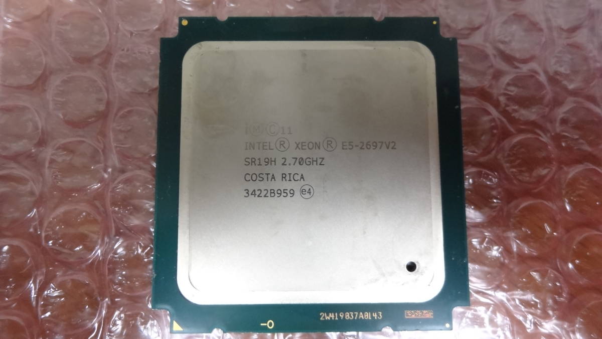 Intel インテル Xeon E5-2697 V2 2.70GHz/SR19H/LGA2011 12C24H SN