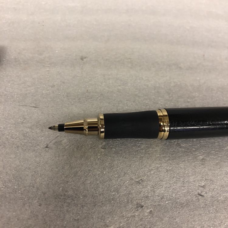 廃番 Tombow トンボ ZOOM ズーム 919bw ボールペン 革張り 廃番 Tombow