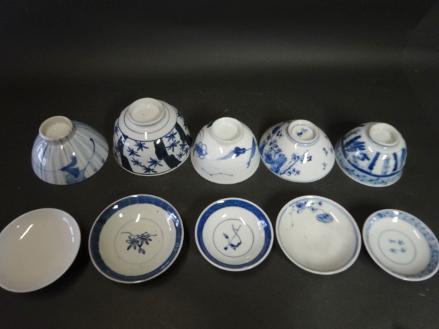 古伊万里 (有)新原美術 染付 蓋茶碗⁄Covered 蓋茶碗 bowl 2026年