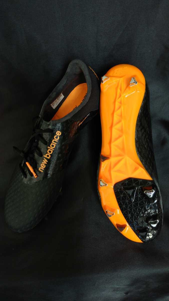 【激安大特価，定番人気】 NEW BALANCE ニューバランス サッカースパイク フェーロン プロ SG 26cm ブラック&times;オレンジ(26.0cm)｜売買されたオークション情報、yahooの商品情報をアーカイブ公開 - オークファン シューズ