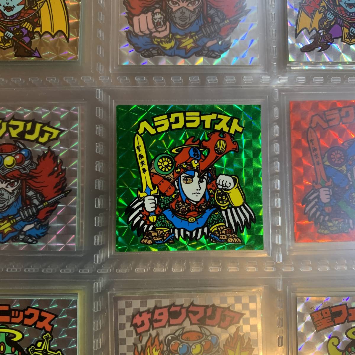 ヘラクライスト ビックリマン ロッテ チョコ版 緑 sD872o Yahoo 