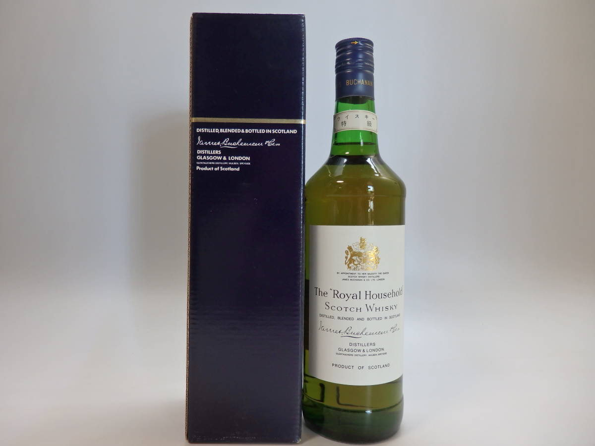 3 古酒 ロイヤルハウスホールド スコッチ ウイスキー Royal Household Scotch Whisky 750ml スコットランド