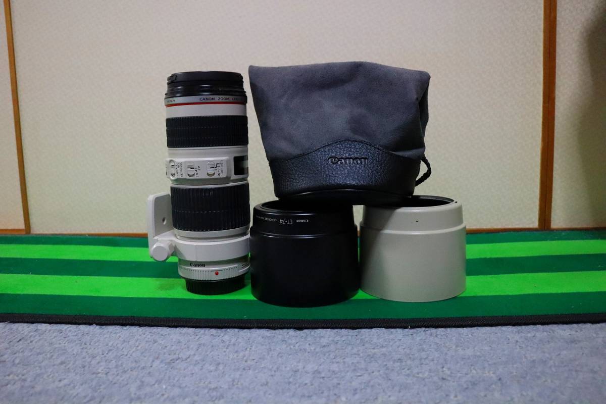中古値段 Canon キヤノン EF70-200mm F4L IS USM 中古