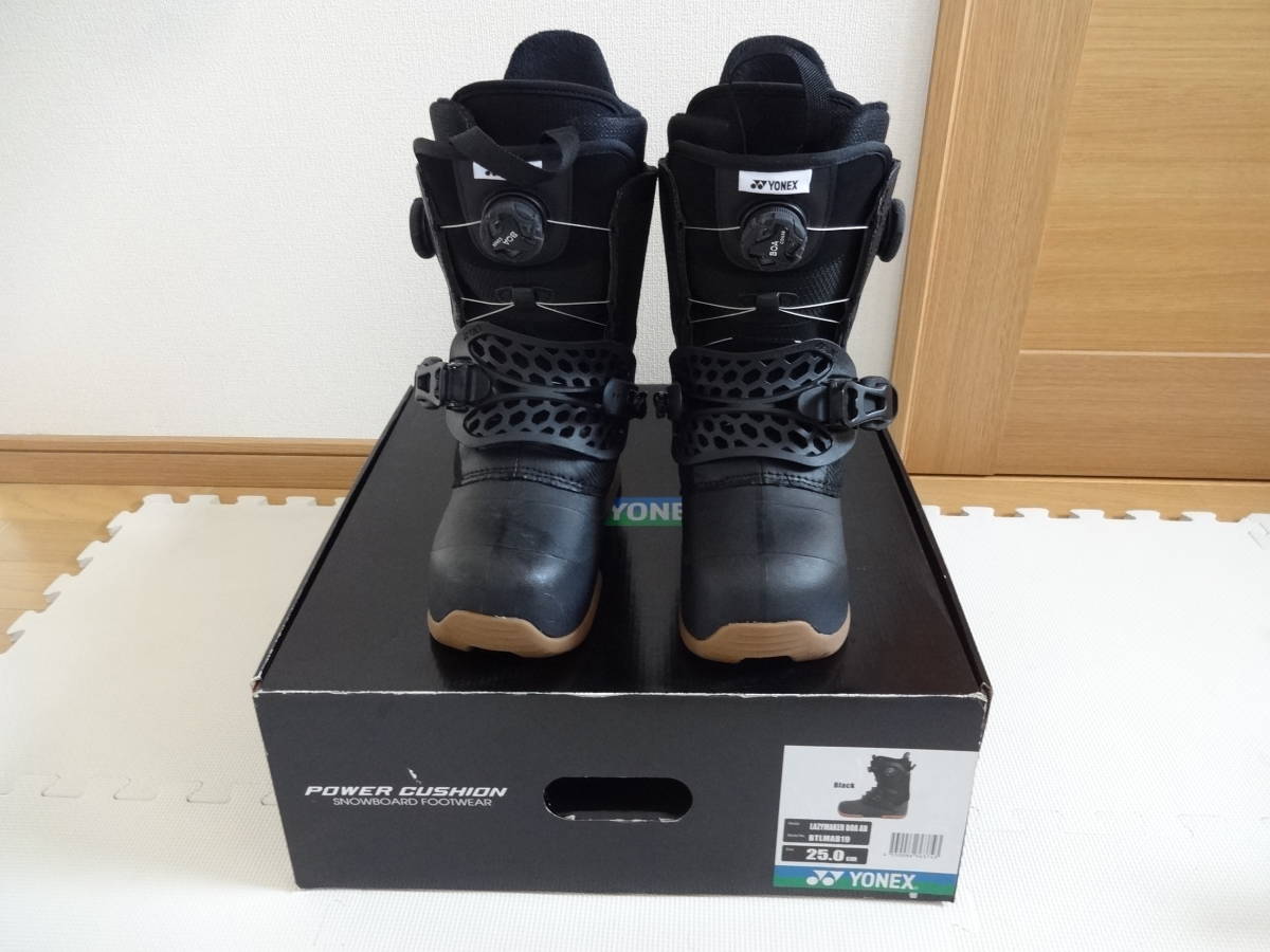  YONEX LAZYMAKER BOA AB 25.0cm 品 使用回数2回(25.0cm)｜売買されたオークション情報、yahooの商品情報をアーカイブ公開 - オークファン ソフトブーツ