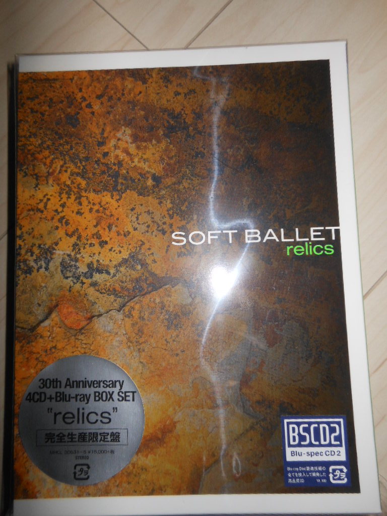 完全生産限定盤 4CD+Blu-ray BOX SET SOFT BALLET relics 30th