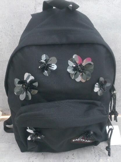 ◇ EASTPAK イーストパック × CHESTY ビジュー リュック バッグ 