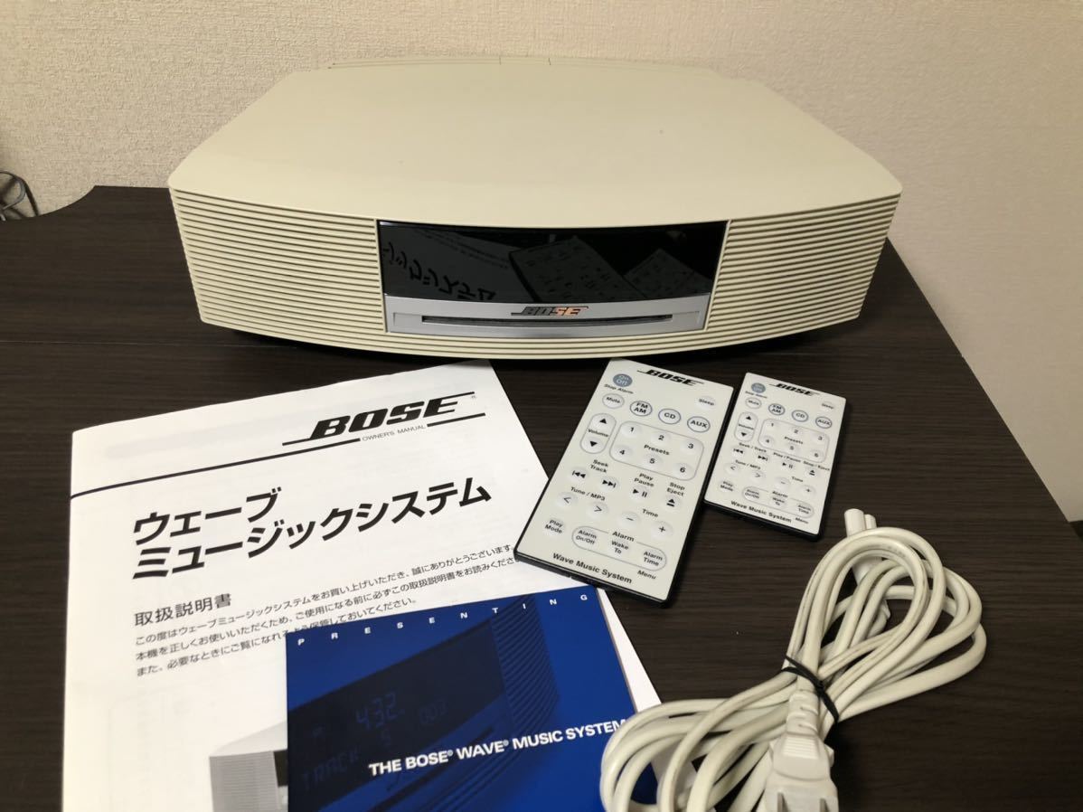 動作確認済】BOSE Wave music system AWRCCC③ リモコン付き Bose