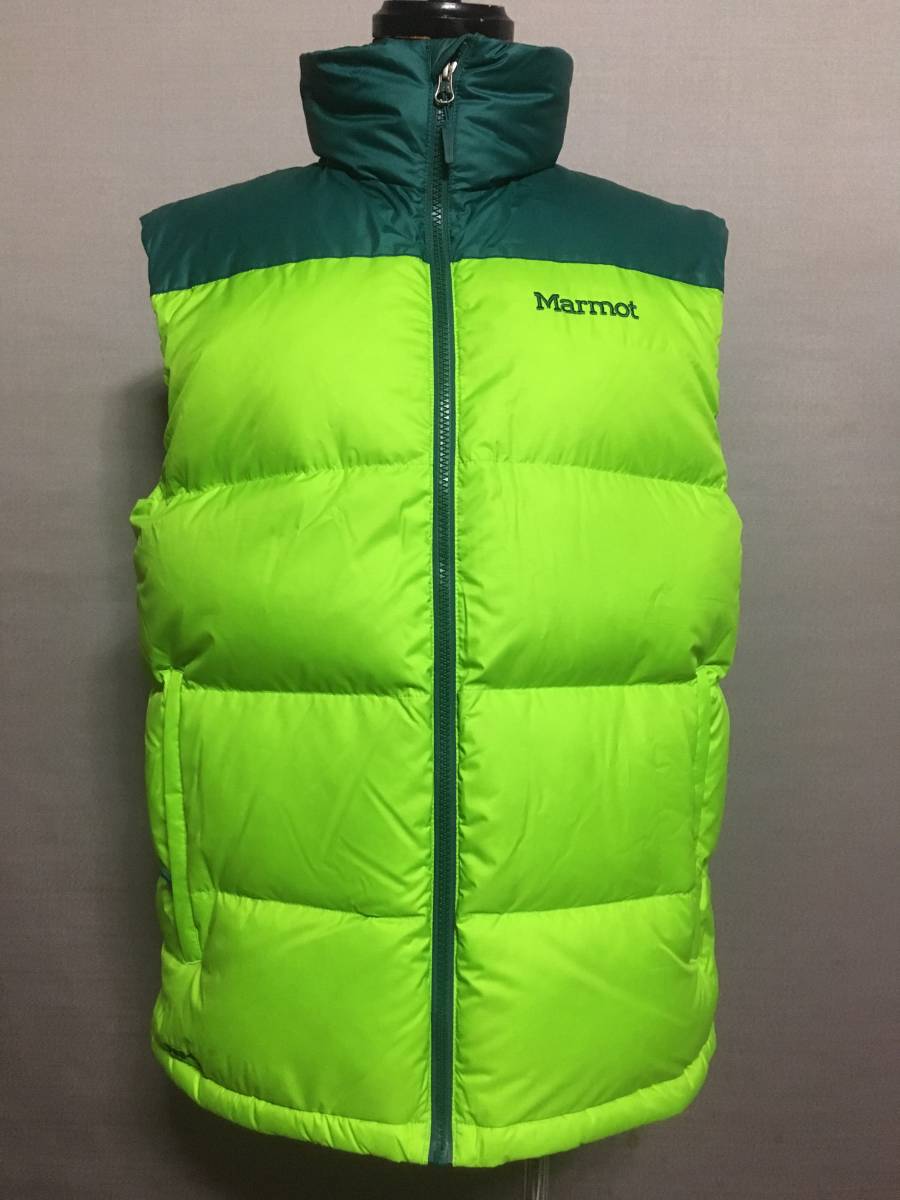 MA95 新品 Marmot Guides Down Vest S Green Envy マーモット ガイド