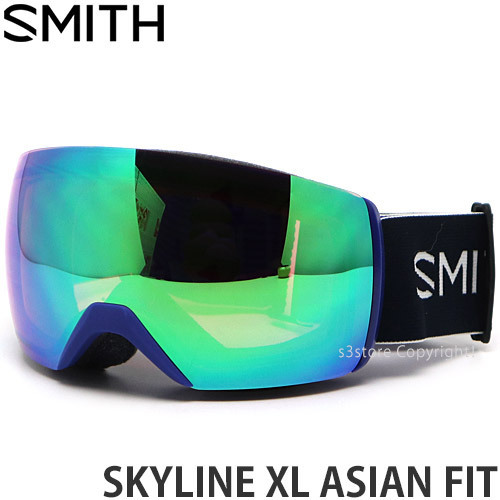  1円 SMITH SKYLINE XL ASIAN FIT Kblue CHROMAPOP EVERYDAY GREEN MIRROR スミス ゴーグル スノーボード スキー 同梱不可(スミス)｜売買されたオークション情報、yahooの商品情報をアーカイブ公開 - オークファン ゴーグル