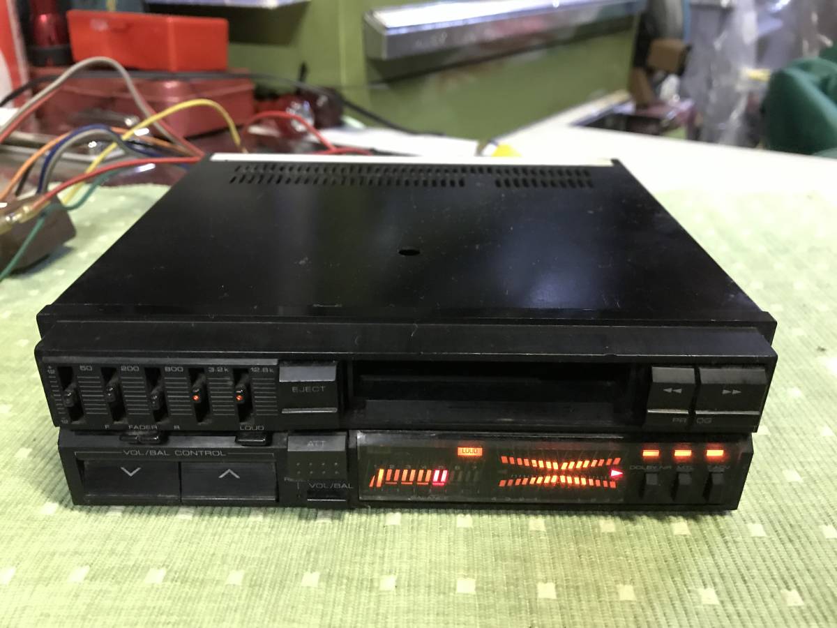 KENWOOD KZC-4708 ケンウッド 1DIN Car Stereo Audio Digital Cassette 