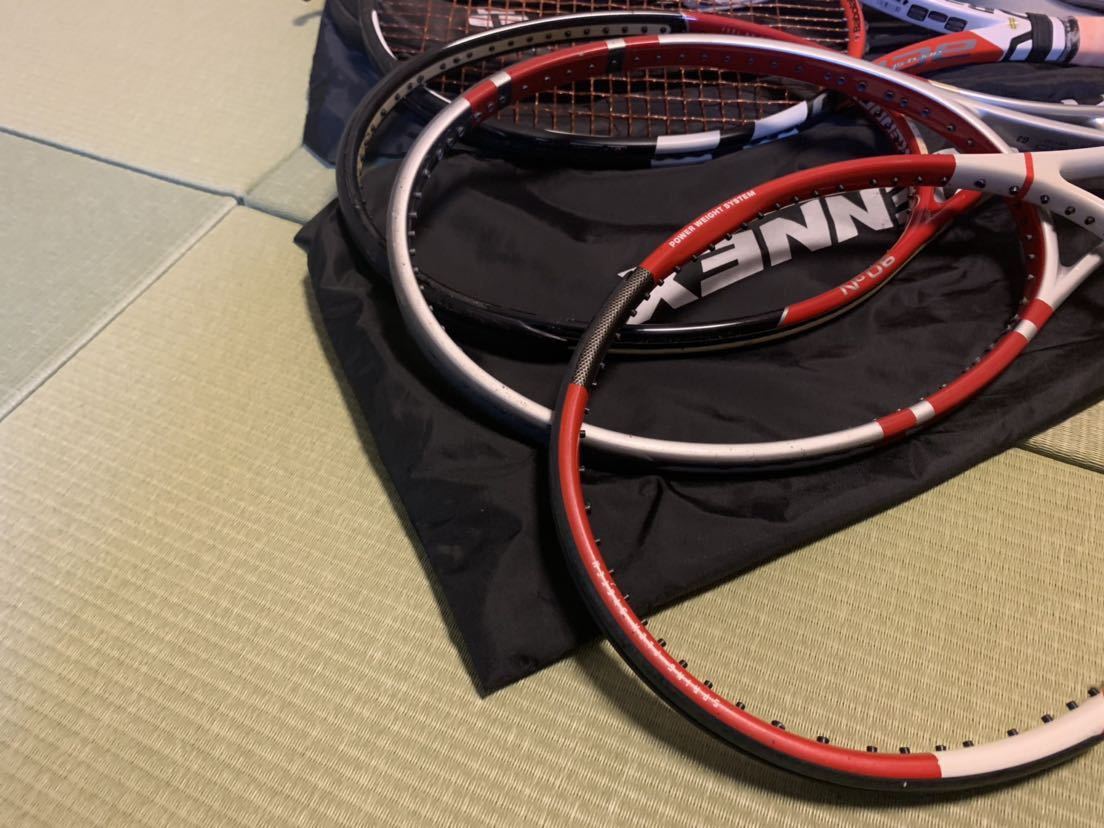 テニスラケット 5本セット - まとめ売り ダンロップ YONEX 5本 メルカリ Wilson DUNLOP まとめ売り5本 by 公式通販 他｜Yahoo ラケット バドミントン_レジャーセット