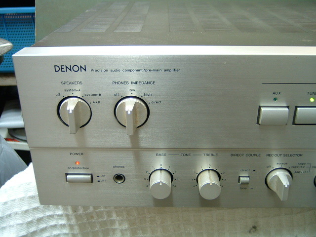 音響機器＊DENONプリメインアンプ：PMA－970＊難有ジャンク