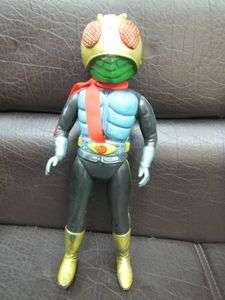 旧バンダイ 仮面ライダー ソフビ ミドルサイズ （ポピー マルサン