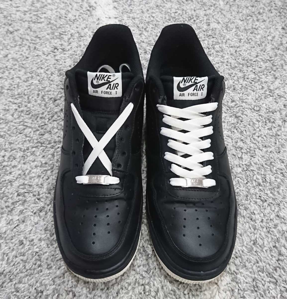 【特価/Used/美品/即完モデル】NIKE AIR FORCE 1 LOW 07 [BLACK/SAIL] //Jordan sb force atmos AIRMAX dunk acg 1 2 4 90 95 97 98 (3-mx) Nike Force Air Gum 5.5 Discount