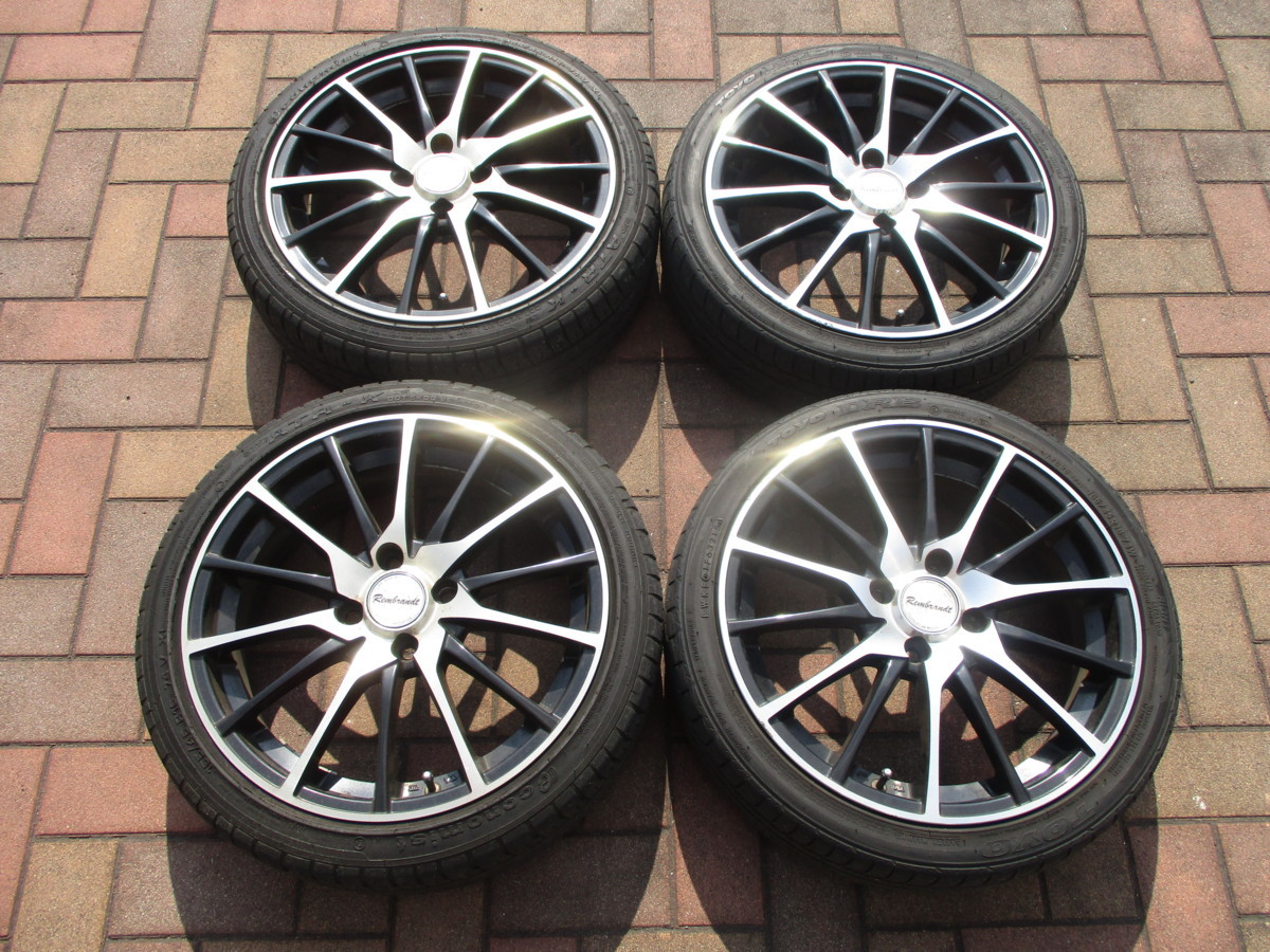 中古品☆Rembrandt 【76】 ホイール4本セット Rembrandt 16インチ5.5JJ 