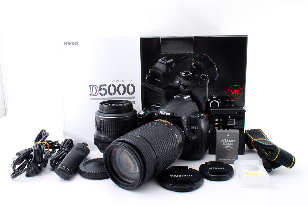 最新作，お得 ☆外観新品級☆ニコン NIKON D5000 + 18-55mm VR