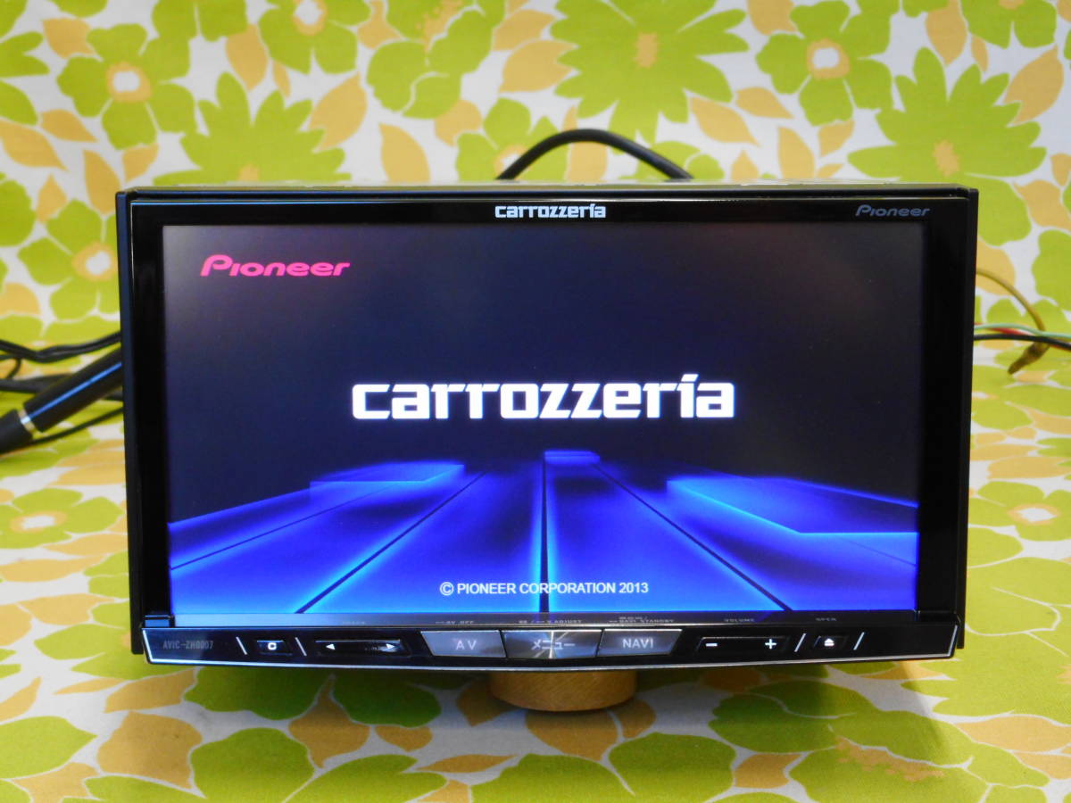 V-201 フルセグ☆カロッツェリア AVIC-ZH0007☆HDD サイバーナビ 地