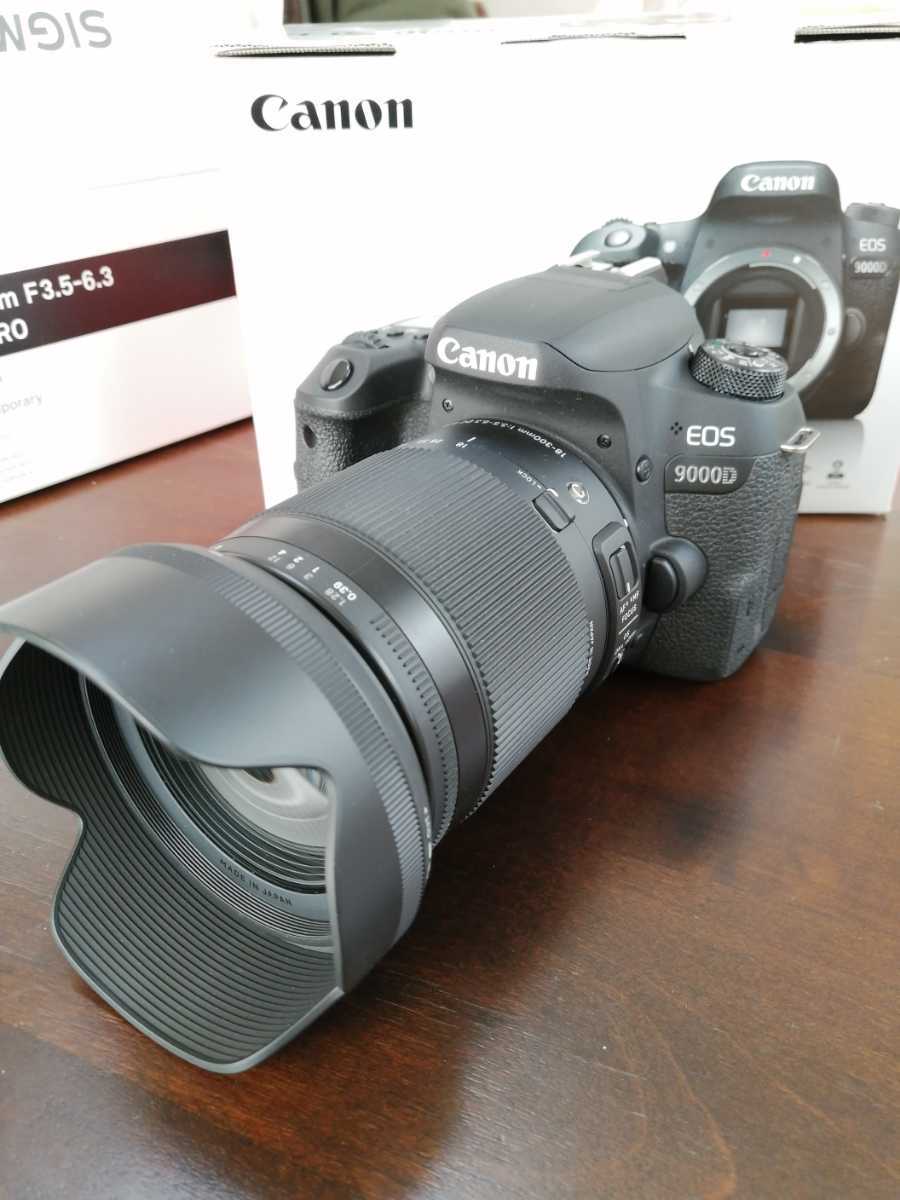 美品中古】Canon EOS9000D + SIGMA 18-300mm F3.5-6.3 DC MACRO