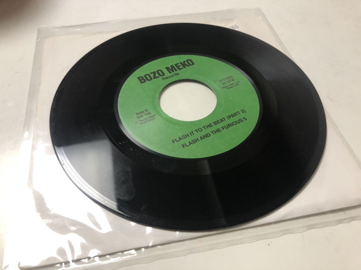 FL$8KS - Fla$hBackS 美品CD BOZO MEKO FLASH IT TO THE BEAT 7インチmuro koco kiyo クボタタケシ