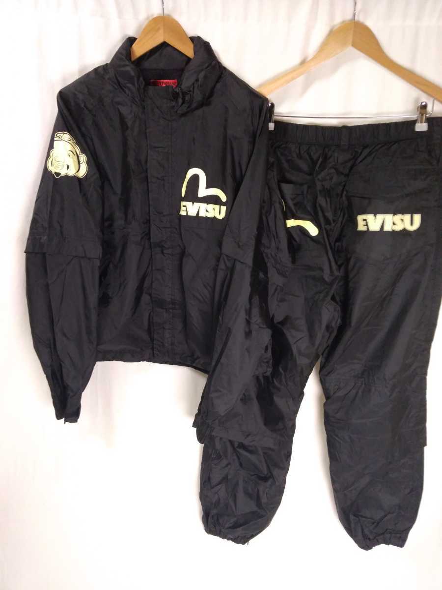  極 豪華デザイン EVISU GOLF 撥水防風 2way レインウェア 上下セット セットアップ メンズ40 エヴィス ゴルフウェア エビス 黒 2002114(レインウエア)｜売買されたオークション情報、yahooの商品情報 レインウエア