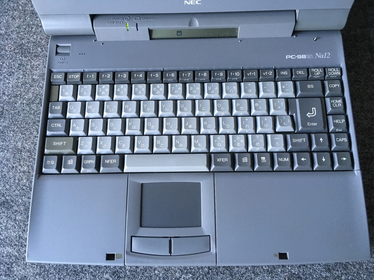 送1000円】ジャンクノートPC NEC PC-9821Na12/H10 通電および動作未