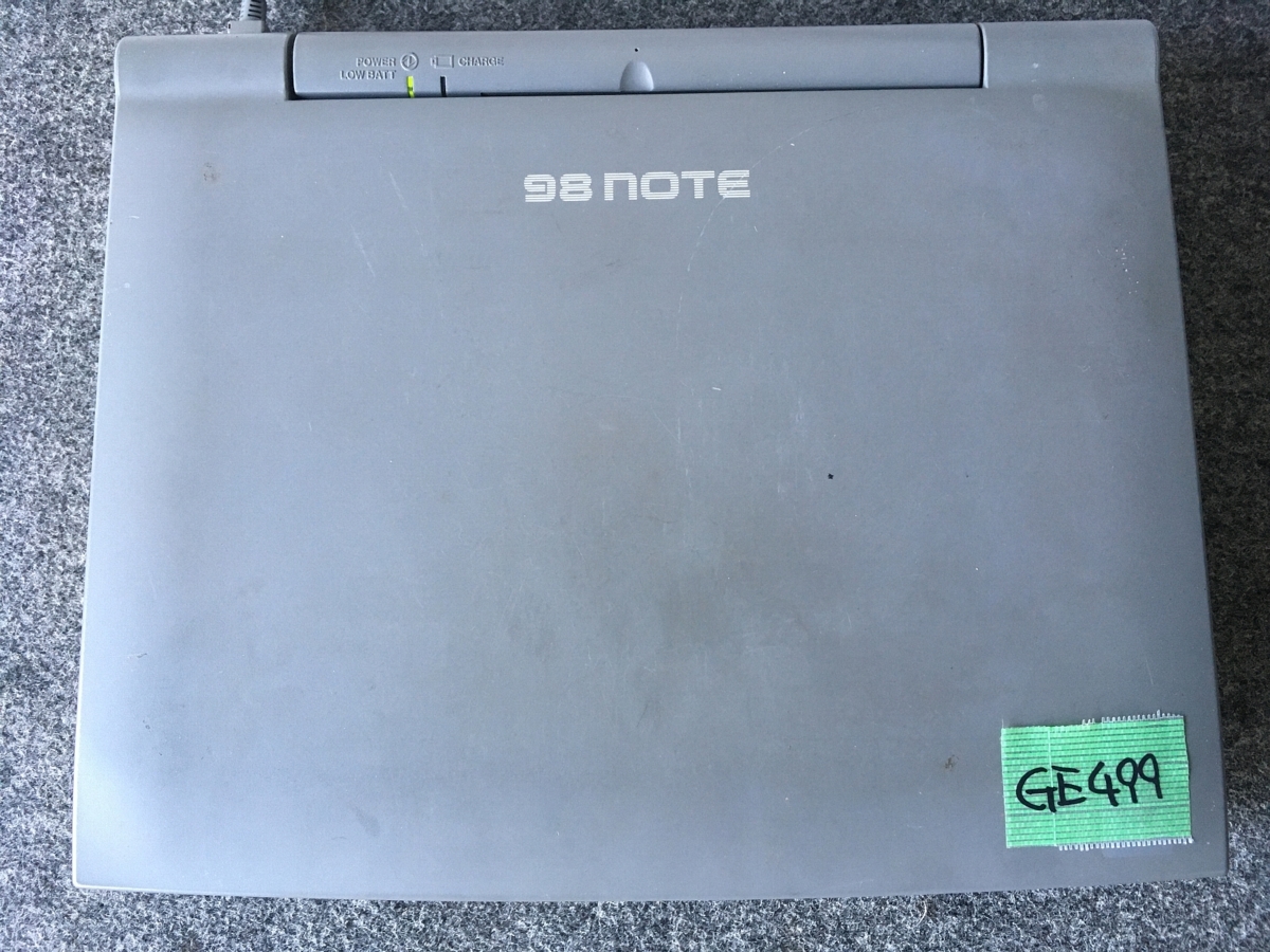 送1000円】ジャンクノートPC NEC PC-9821Na12/H10 通電および動作未