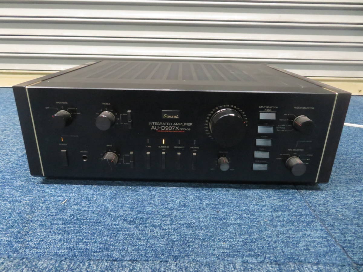 山水 AU-D907X SANSUI AU-D907 ジャンク SANSUI⁄サンスイ プリメイン