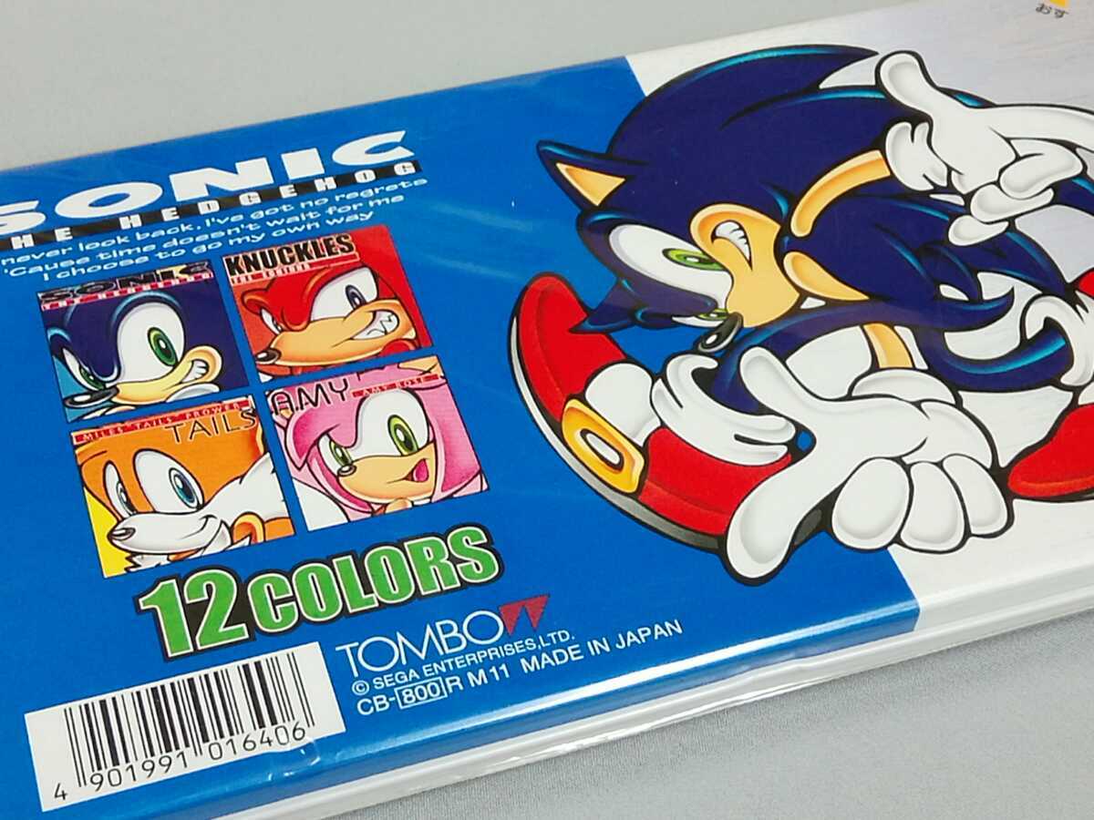 セガソニック ザ ヘッジホッグ SEGASONIC THE HEDGEHOG 色鉛筆12色