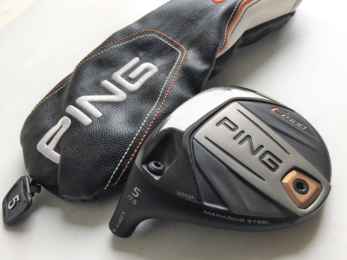 G400 ピン レフティ 5番ウッド PING 5W 左利きPING 17.5°（S） g400