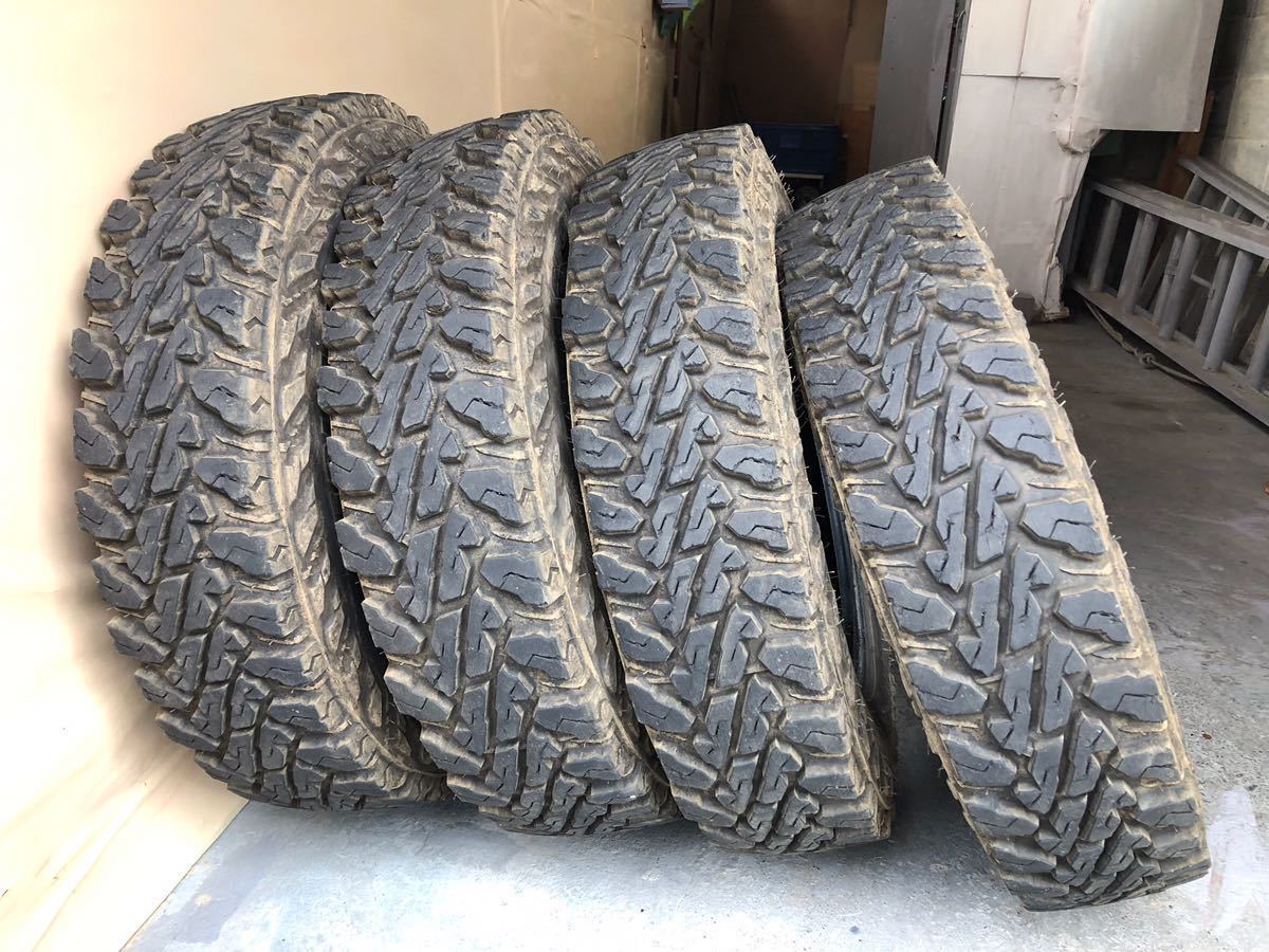 ヨコハマ ジオランダー G003 バリ溝 185/85R16 ジムニー パジェロミニ 使用８ヵ月のみ_1