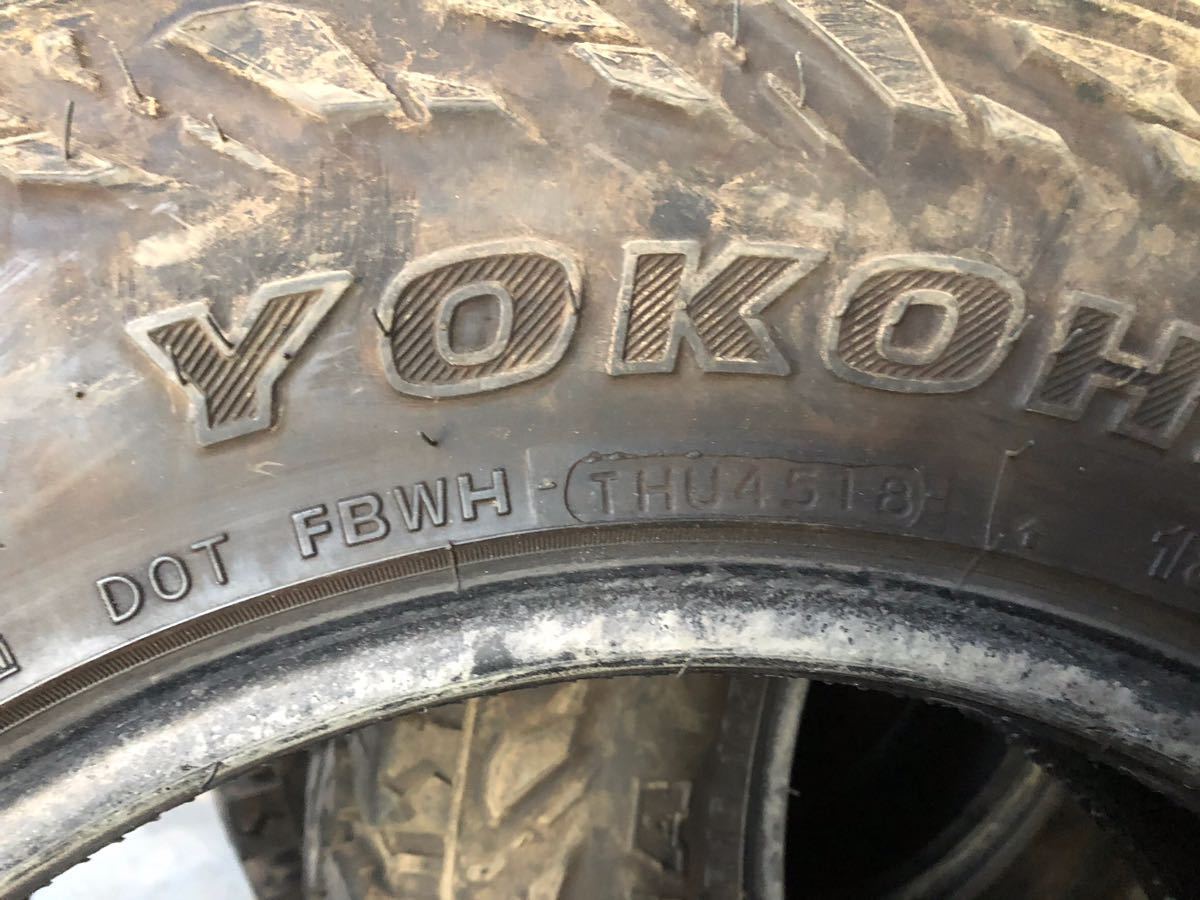 ヨコハマ ジオランダー G003 バリ溝 185/85R16 ジムニー パジェロミニ 使用８ヵ月のみ_3