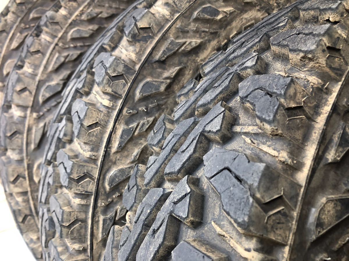 ヨコハマ ジオランダー G003 バリ溝 185/85R16 ジムニー パジェロミニ 使用８ヵ月のみ_4