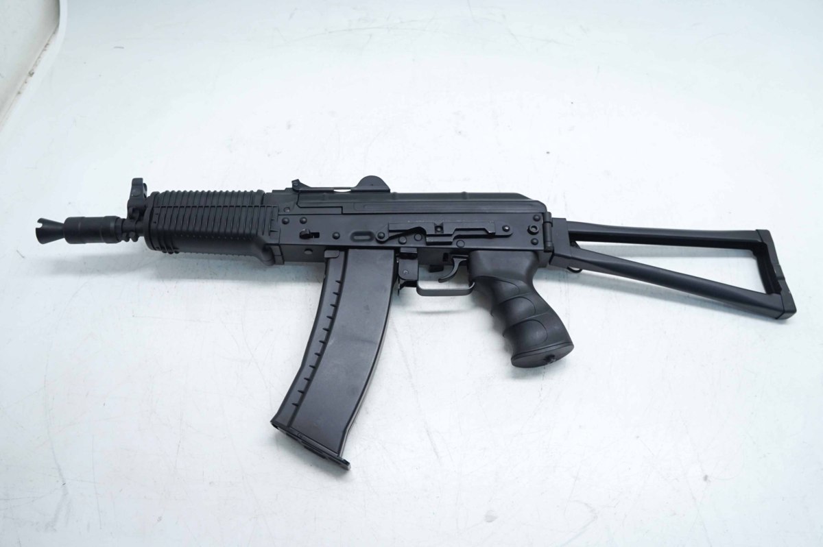 【動作保証付き】 WELL AKS74U ガスブローバック フルメタル CO2 GBB クリンコフ フルメタル