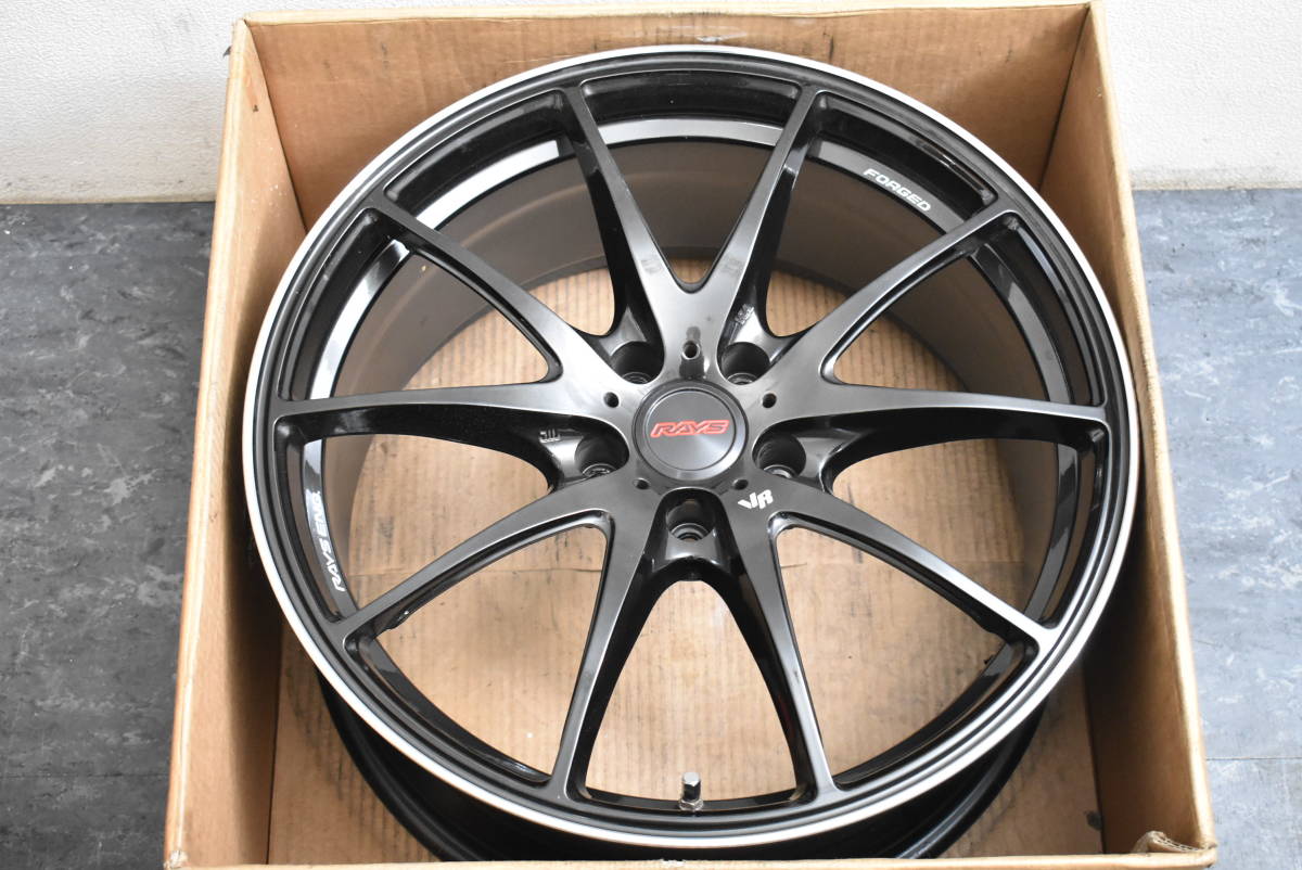送料無料】【鍛造品】レイズ RAYS VR G25 19in 8.5J+35 PCD114.3 1