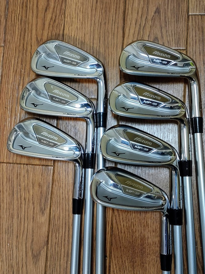 2026，新品 ミズノ MIZUNO MP59 MCI 100 S 4-P 7本セット２度アップライト(ミズノ)｜売買されたオークション情報、yahooの商品情報をアーカイブ公開 - オークファン 男性右きき用