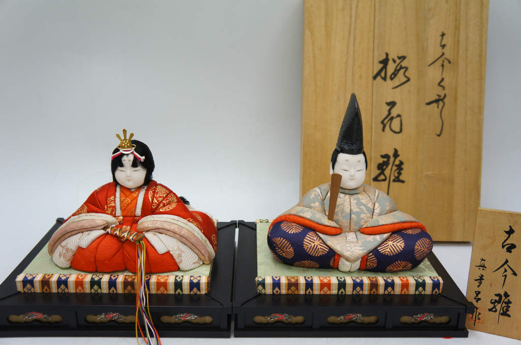 大木平蔵 丸平 京都 丸屋 雛人形 三人官女 共箱 Yahoo!オークション