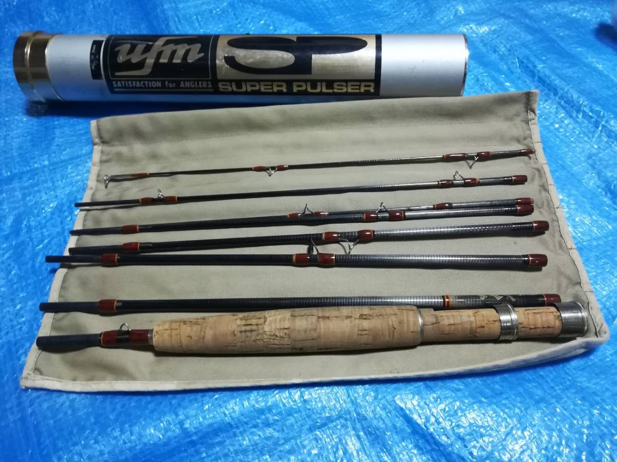 UFM ウエダ　スーパーパルサー Mic pac 7040 8ピース　 釣り竿 UFM ウエダ スーパーパルサー Mic pac 7040 8ピース 釣り竿 ufm ウエダ