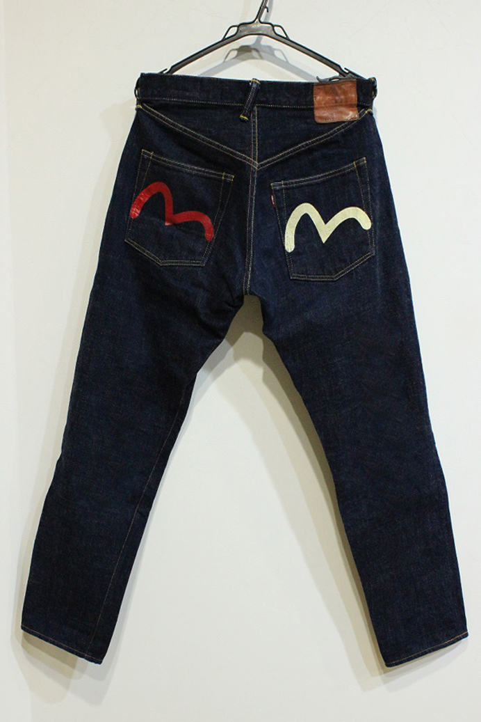 EVISU エヴィス No.2 白カモメ ジーンズ W36 日本製 2000 ☆ほぼ未使用☆
